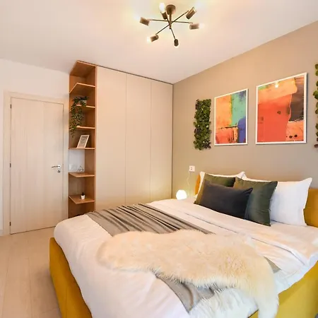Colorful Fusion - Modern Apt At Romexpo * Bukarest