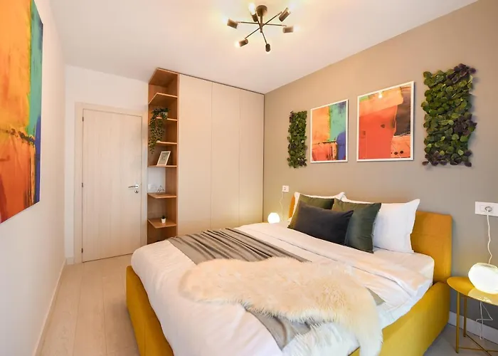 Colorful Fusion - Modern 1br Near Romexpo Center * Bukareszt